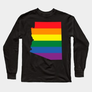 Arizona state LGBT Pride! Long Sleeve T-Shirt